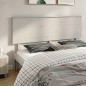 vidaXL Cabecero de cama madera maciza de pino blanco 184x6x82,5 cm vidaXL Cabecero de cama madera maciza de pino blanco 184x6x82,5 cm