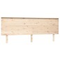 vidaXL Cabecero de cama madera maciza de pino 204x6x82,5 cm vidaXL Cabecero de cama madera maciza de pino 204x6x82,5 cm