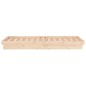 vidaXL Estructura de cama con LED madera maciza 90x190 cm vidaXL Estructura de cama con LED madera maciza 90x190 cm