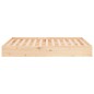 vidaXL Estructura de cama de madera maciza 140x190 cm vidaXL Estructura de cama de madera maciza 140x190 cm