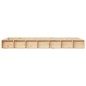 vidaXL Estructura de cama doble pequeña de madera maciza 120x190 cm vidaXL Estructura de cama doble pequeña de madera maciza 120x190 cm