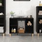 vidaXL Armario para lavabo madera contrachapada negro 80x33x60 cm vidaXL Armario para lavabo madera contrachapada negro 80x33x60 cm