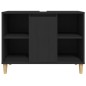 vidaXL Armario para lavabo madera contrachapada negro 80x33x60 cm vidaXL Armario para lavabo madera contrachapada negro 80x33x60 cm
