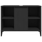 vidaXL Armario para lavabo madera contrachapada negro 80x33x60 cm vidaXL Armario para lavabo madera contrachapada negro 80x33x60 cm