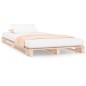 vidaXL Cama de palets de madera maciza de pino 90x200 c vidaXL Cama de palets de madera maciza de pino 90x200 c