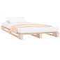 vidaXL Cama de palets de madera maciza de pino 90x200 c vidaXL Cama de palets de madera maciza de pino 90x200 c