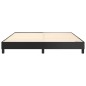 vidaXL Estructura de cama box spring cuero sintético negro 160x200 cm vidaXL Estructura de cama box spring cuero sintético negro 160x200 cm