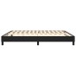 vidaXL Estructura de cama box spring cuero sintético negro 160x200 cm vidaXL Estructura de cama box spring cuero sintético negro 160x200 cm
