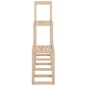 vidaXL Set de soportes para plantas 3 piezas madera maciza de pino vidaXL Set de soportes para plantas 3 piezas madera maciza de pino