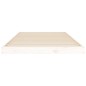 vidaXL Estructura de cama madera maciza de pino blanco 100x200 cm vidaXL Estructura de cama madera maciza de pino blanco 100x200 cm