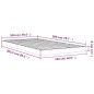 vidaXL Estructura de cama madera maciza de pino blanco 100x200 cm vidaXL Estructura de cama madera maciza de pino blanco 100x200 cm