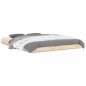 vidaXL Estructura de cama madera maciza de pino 135x190 cm vidaXL Estructura de cama madera maciza de pino 135x190 cm