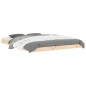 vidaXL Estructura de cama madera maciza de pino 135x190 cm vidaXL Estructura de cama madera maciza de pino 135x190 cm