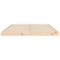 vidaXL Estructura de cama madera maciza de pino 135x190 cm vidaXL Estructura de cama madera maciza de pino 135x190 cm