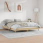 vidaXL Estructura de cama madera contrachapada roble Sonoma 160x200 cm vidaXL Estructura de cama madera contrachapada roble Sonoma 160x200 cm