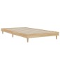 vidaXL Estructura de cama madera contrachapada roble Sonoma 90x200 cm vidaXL Estructura de cama madera contrachapada roble Sonoma 90x200 cm