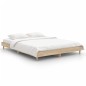 vidaXL Estructura de cama madera contrachapada roble Sonoma 140x190 cm vidaXL Estructura de cama madera contrachapada roble Sonoma 140x190 cm