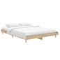 vidaXL Estructura de cama madera contrachapada roble Sonoma 140x190 cm vidaXL Estructura de cama madera contrachapada roble Sonoma 140x190 cm