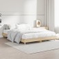 vidaXL Estructura de cama madera contrachapada roble Sonoma 140x190 cm vidaXL Estructura de cama madera contrachapada roble Sonoma 140x190 cm