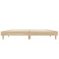 vidaXL Estructura de cama madera contrachapada roble Sonoma 140x190 cm vidaXL Estructura de cama madera contrachapada roble Sonoma 140x190 cm