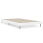 vidaXL Estructura de cama madera contrachapada blanca 90x190 cm vidaXL Estructura de cama madera contrachapada blanca 90x190 cm