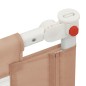 vidaXL Barandilla de seguridad cama de niño gris taupe tela 160x25 cm vidaXL Barandilla de seguridad cama de niño gris taupe tela 160x25 cm