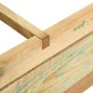 vidaXL Arriate de madera impregnada 90x90x20 cm vidaXL Arriate de madera impregnada 90x90x20 cm