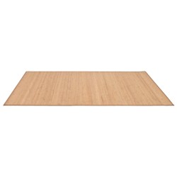 vidaXL Alfombra de bambú marrón 160x230 cm