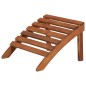 vidaXL Silla de jardín Adirondack con reposapiés madera acacia maciza vidaXL Silla de jardín Adirondack con reposapiés madera acacia maciza