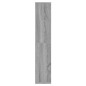 vidaXL Mueble con espejo y LED color gris Sonoma 91x15x76,5 cm vidaXL Mueble con espejo y LED color gris Sonoma 91x15x76,5 cm