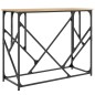 vidaXL Mesa consola madera de ingeniería roble Sonoma 100x40x80 cm vidaXL Mesa consola madera de ingeniería roble Sonoma 100x40x80 cm