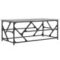 vidaXL Mesa de centro madera contrachapada gris Sonoma 100x50x40 cm vidaXL Mesa de centro madera contrachapada gris Sonoma 100x50x40 cm