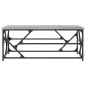vidaXL Mesa de centro madera contrachapada gris Sonoma 100x50x40 cm vidaXL Mesa de centro madera contrachapada gris Sonoma 100x50x40 cm