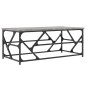 vidaXL Mesa de centro madera contrachapada gris Sonoma 100x50x40 cm vidaXL Mesa de centro madera contrachapada gris Sonoma 100x50x40 cm