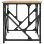 vidaXL Mesa de centro madera de ingeniería roble Sonoma 45x45x47,5 cm vidaXL Mesa de centro madera de ingeniería roble Sonoma 45x45x47,5 cm