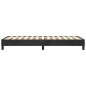 vidaXL Estructura de cama box spring terciopelo negro 90x190 cm vidaXL Estructura de cama box spring terciopelo negro 90x190 cm