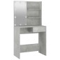 vidaXL Tocador con LED color gris hormigón 74,5x40x141 cm vidaXL Tocador con LED color gris hormigón 74,5x40x141 cm