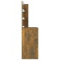 vidaXL Tocador con LED color roble ahumado 60x40x140 cm vidaXL Tocador con LED color roble ahumado 60x40x140 cm
