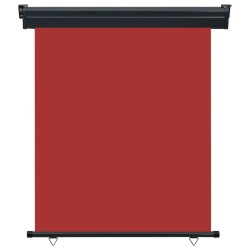 vidaXL Toldo lateral de balcón rojo 140x250 cm