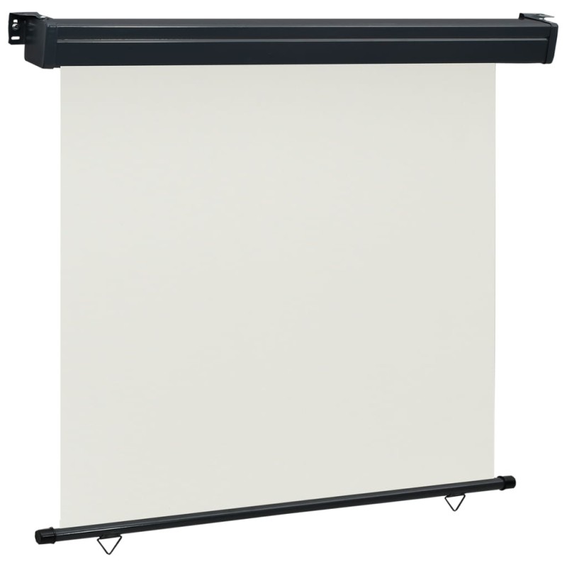 vidaXL Toldo lateral de balcón color crema 160x250 cm vidaXL Toldo lateral de balcón color crema 160x250 cm