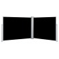 vidaXL Toldo lateral retráctil negro 140x1000 cm vidaXL Toldo lateral retráctil negro 140x1000 cm