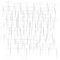 vidaXL Luces carámbano Navidad 100 LED blanco cálido acrílico PVC 10 m vidaXL Luces carámbano Navidad 100 LED blanco cálido acrílico PVC 10 m