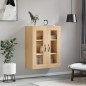 vidaXL Armario de pared madera ingeniería roble Sonoma 69,5x34x90 cm vidaXL Armario de pared madera ingeniería roble Sonoma 69,5x34x90 cm