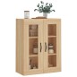 vidaXL Armario de pared madera ingeniería roble Sonoma 69,5x34x90 cm vidaXL Armario de pared madera ingeniería roble Sonoma 69,5x34x90 cm