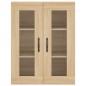 vidaXL Armario de pared madera ingeniería roble Sonoma 69,5x34x90 cm vidaXL Armario de pared madera ingeniería roble Sonoma 69,5x34x90 cm