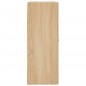 vidaXL Armario de pared madera ingeniería roble Sonoma 69,5x34x90 cm vidaXL Armario de pared madera ingeniería roble Sonoma 69,5x34x90 cm