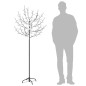 vidaXL Árbol de Navidad 200 LEDs blanco cálido flores de cerezo 180 cm vidaXL Árbol de Navidad 200 LEDs blanco cálido flores de cerezo 180 cm