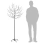 vidaXL Árbol de Navidad 200 LEDs blanco azul flores de cerezo 180 cm vidaXL Árbol de Navidad 200 LEDs blanco azul flores de cerezo 180 cm