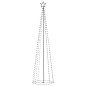 vidaXL Árbol de Navidad forma de cono 400 LED blanco cálido 100x360 cm vidaXL Árbol de Navidad forma de cono 400 LED blanco cálido 100x360 cm