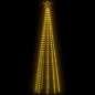 vidaXL Árbol de Navidad forma de cono 400 LED blanco cálido 100x360 cm vidaXL Árbol de Navidad forma de cono 400 LED blanco cálido 100x360 cm